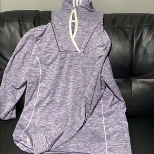 Adidas long sleeve hooded T-shirt women’s l